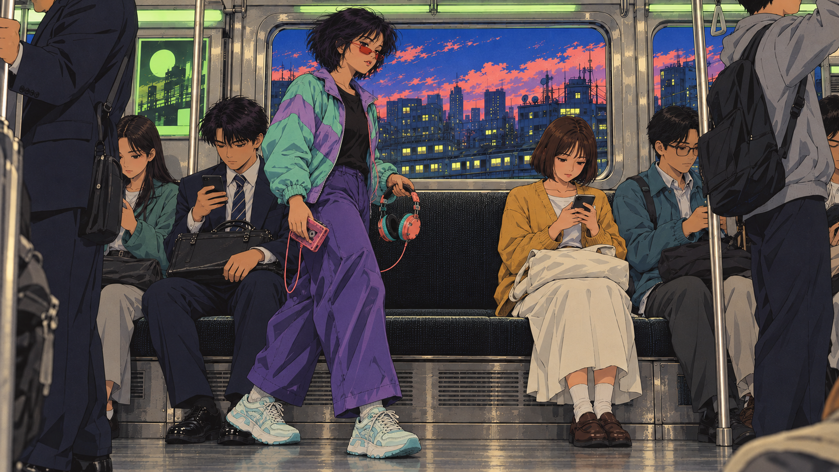 听你的｜耳机广告分镜画面